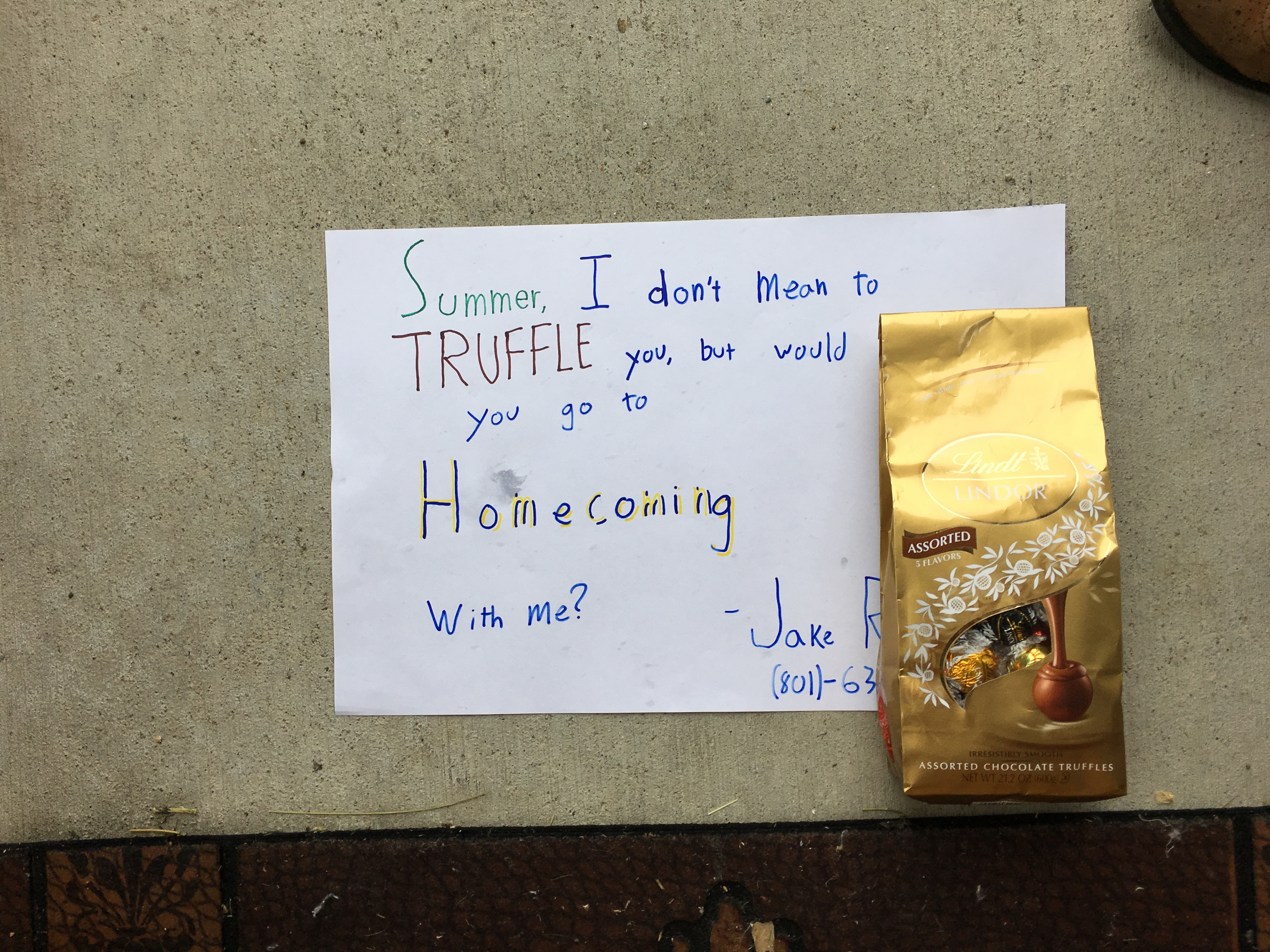 Promposals for Homecoming